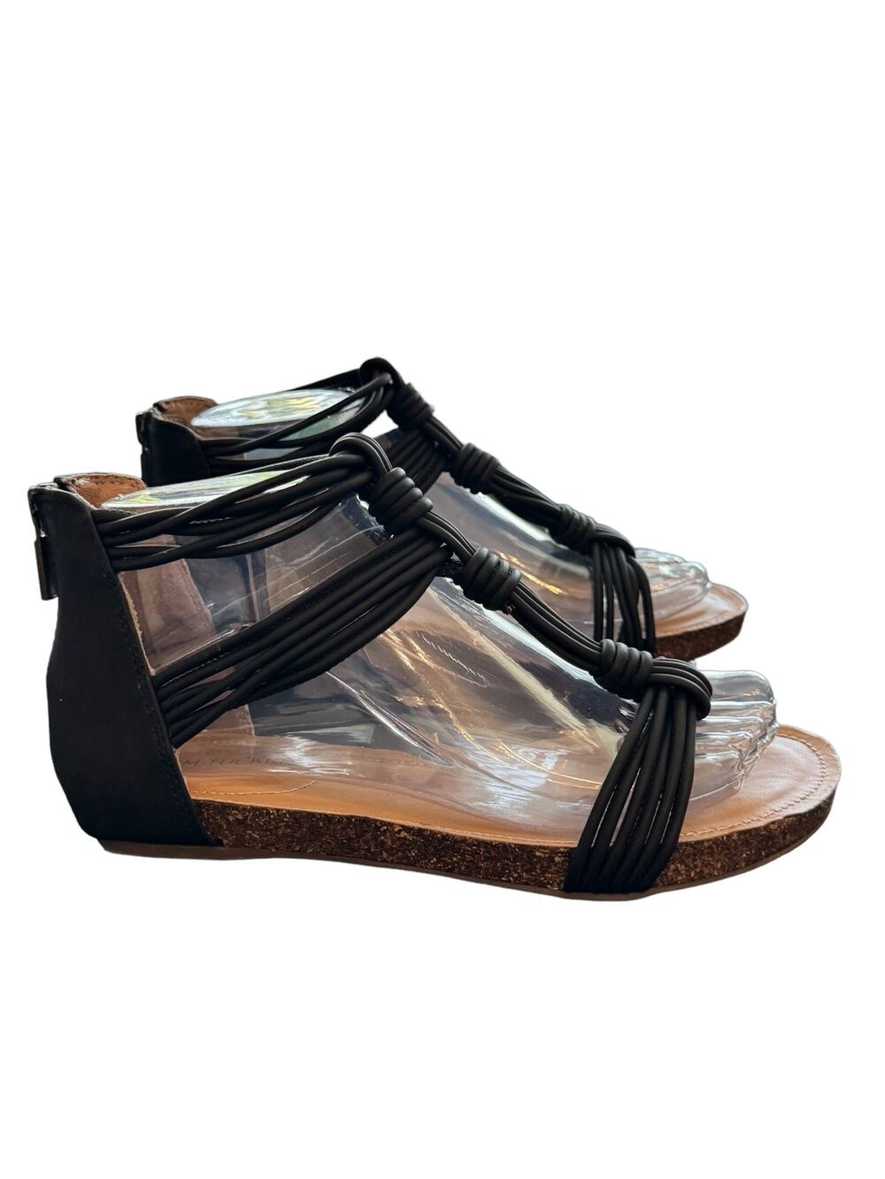 Adam Tucker Neve Flat Strappy Sandals Size 5.5M